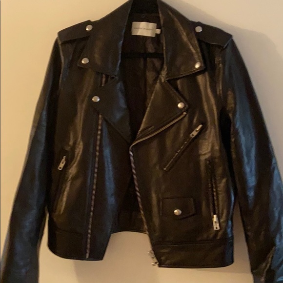 Rebecca Minkoff Black Leather Jacket 
